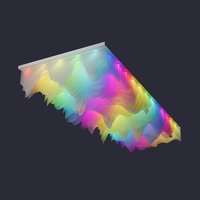  Download 3D model Kinetic Ceiling with RGB backlight 
