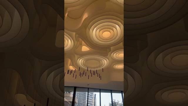 Cosmic Ceiling «Saturn Rings» in GK Symbol 