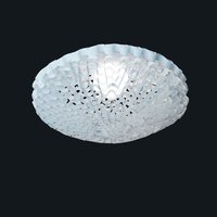  3D model of a shell-lamp made of airy paper 