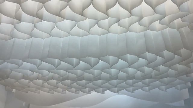 Honeycomb kinetic® — a new type of kinetic ceiling 