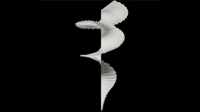 3d model Plissé Kinetic 