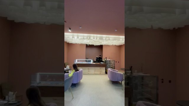 Wave® ceiling in the Tenderness cafe 