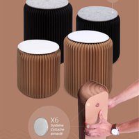 Decorative folding stools 