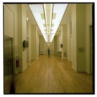 Paper luminaires for museums 