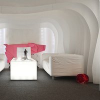 White architectural paper decorative arch 