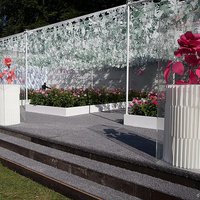 Paper decorations for outdoor events 
