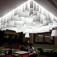 Non-flammable Wave Ceiling 