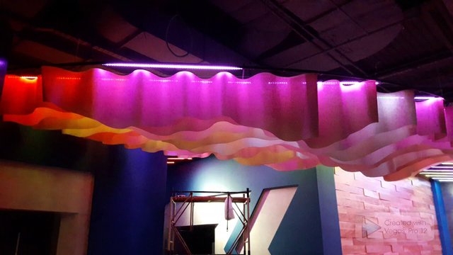 Decorative ceiling "Northern Lights" 