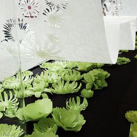 Creating paper decorations 
