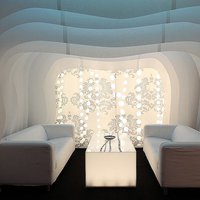 Decorative arches with illumination 