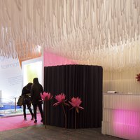 Exhibition stand decoration 