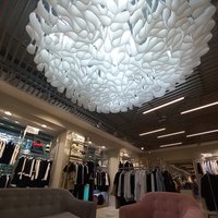 Decorative ceilings for a children’s clothing store in Moscow 