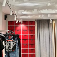 Wave ceiling® decorative installation by Paper Design® 