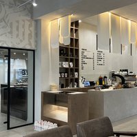 Cafe decoration by designer Lyudmila Kalabekova 