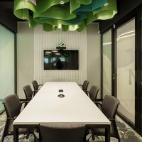 Design of meeting room ceiling 