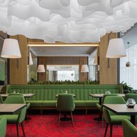 Hilton Hotel ceiling design in Novorossiysk 