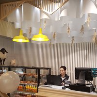 Eco design of the Organic Club store in Moscow 