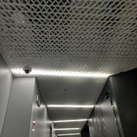 One of the ways to conceal the ceiling space 