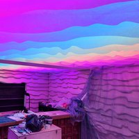 Mutabor nightclub, Northern Lights ceiling installation 