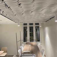 Beautiful fancy office ceiling Wave® ceiling 