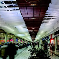 Strip ceilings for shopping malls 