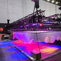 Installation of the Kinetic ceiling 