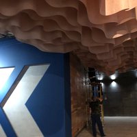 Ceiling installation in Ufa 