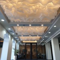 Wave® ceiling for the entrance area of a business center 
