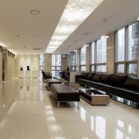 Beautiful paper ceiling for a lobby 