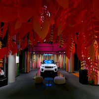 Range Rover car presentation design 