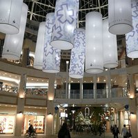 Designer lighting fixtures for malls 