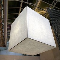 Huge advertising boxes for exhibitions 