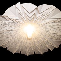 Origami architectural paper light 
