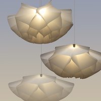 Kinetic Form Flower with honeycomb structure 