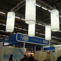 Trade show pendant lights 