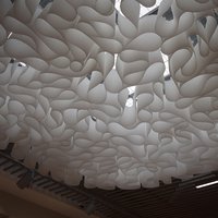 Wave ceiling® suspended ceiling, close-up 
