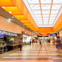 Bright designer ceilings for malls 