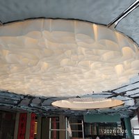Non-flammable suspended ceilings in the Crimea 