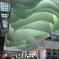 The perfect choice for a suspended ceiling at exhibitions 