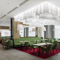 Ceilings for Hilton Hotel in Novorossiysk. V12 architectural bureau 