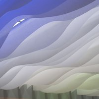 The soft transition of color gradients on lamellas 