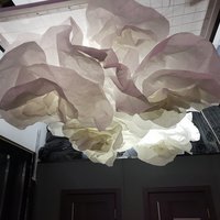 Decorative flowers for ceiling decoration 