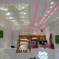 Paper ceiling for a grocery store 