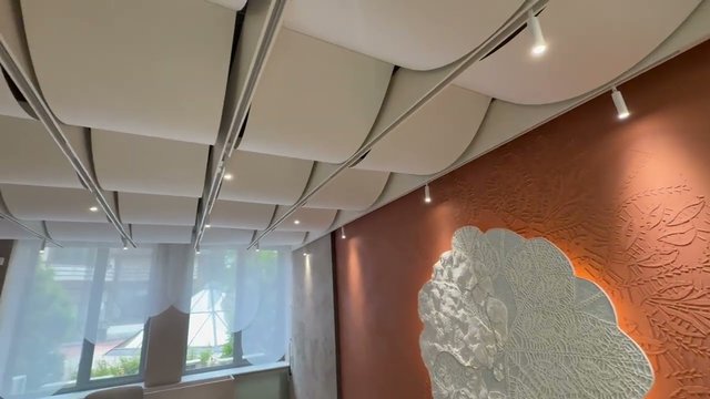 Office ceiling for the meeting room at VTB Bank 