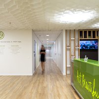 Honeycomb® ceiling in the Yves Roche office 