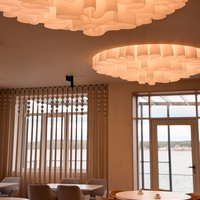 Interior design of the Zhemchuzhina Café 